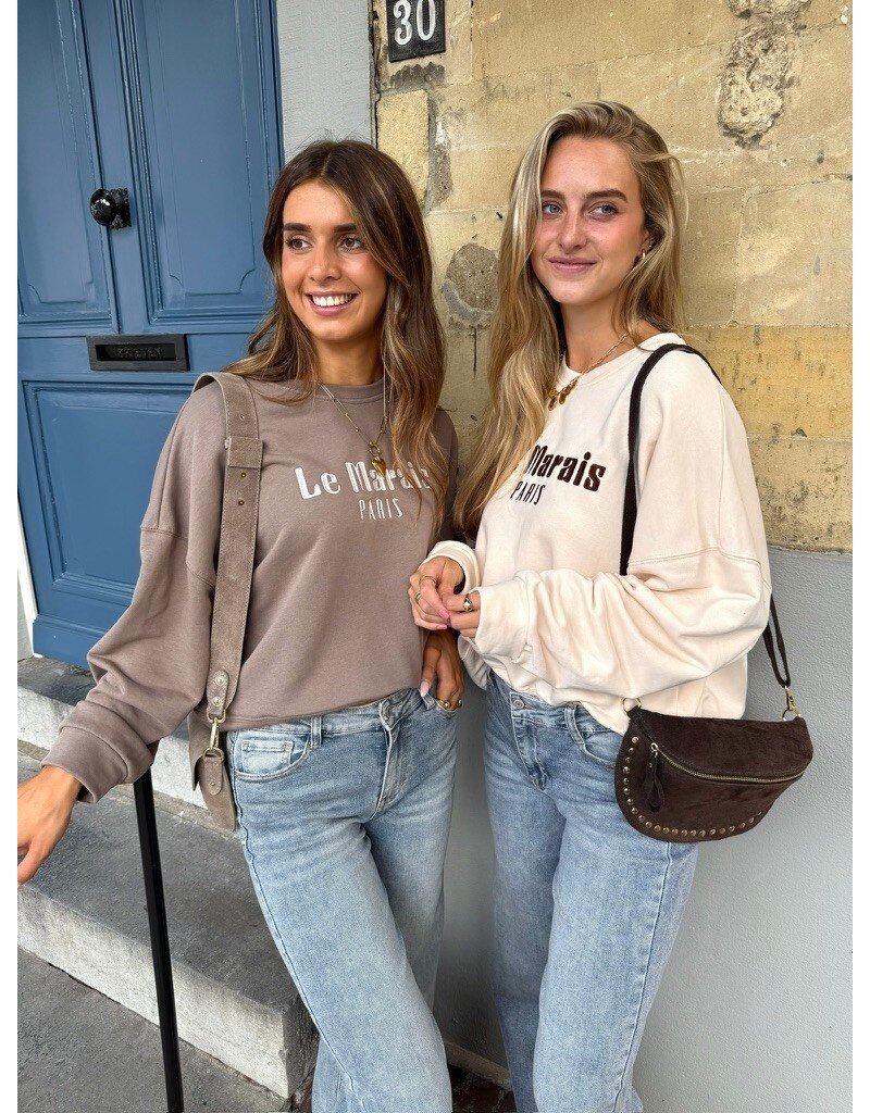 21Jewelz Sweater Le Marais - ecru