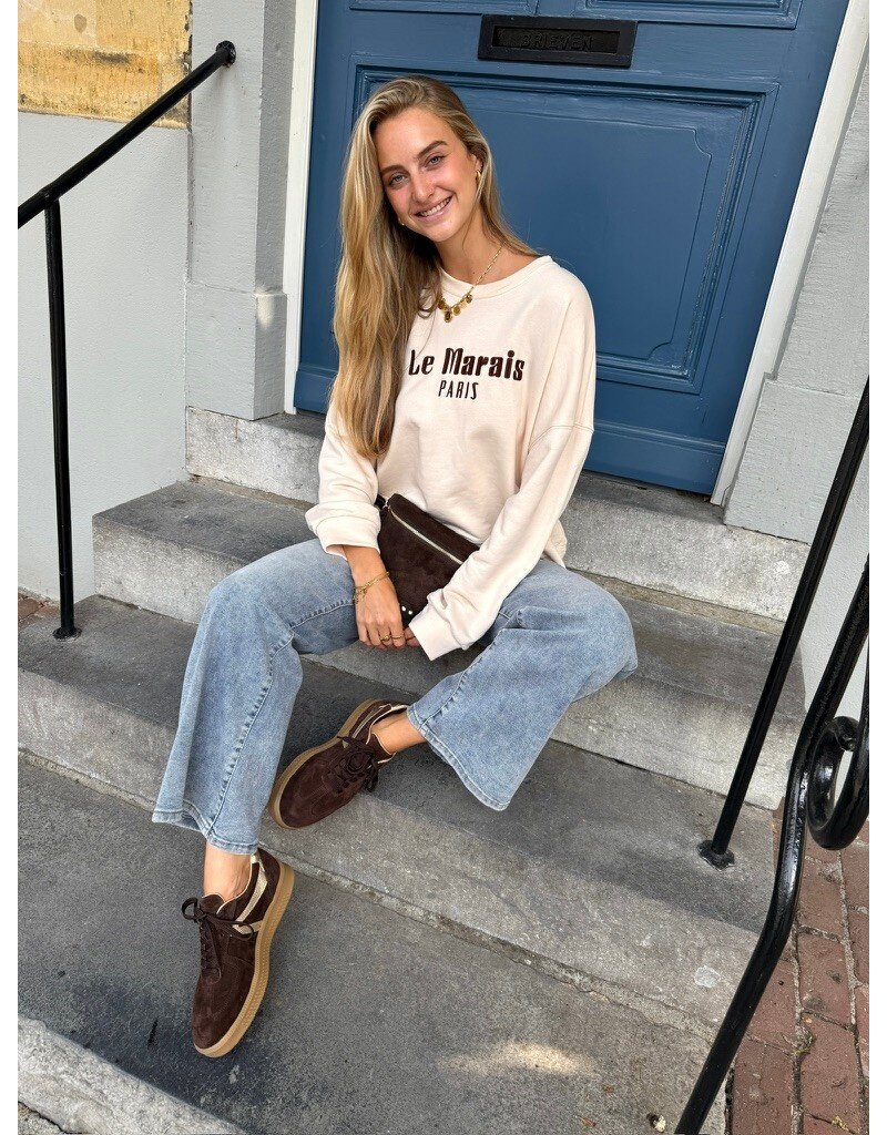 21Jewelz Sweater Le Marais - ecru