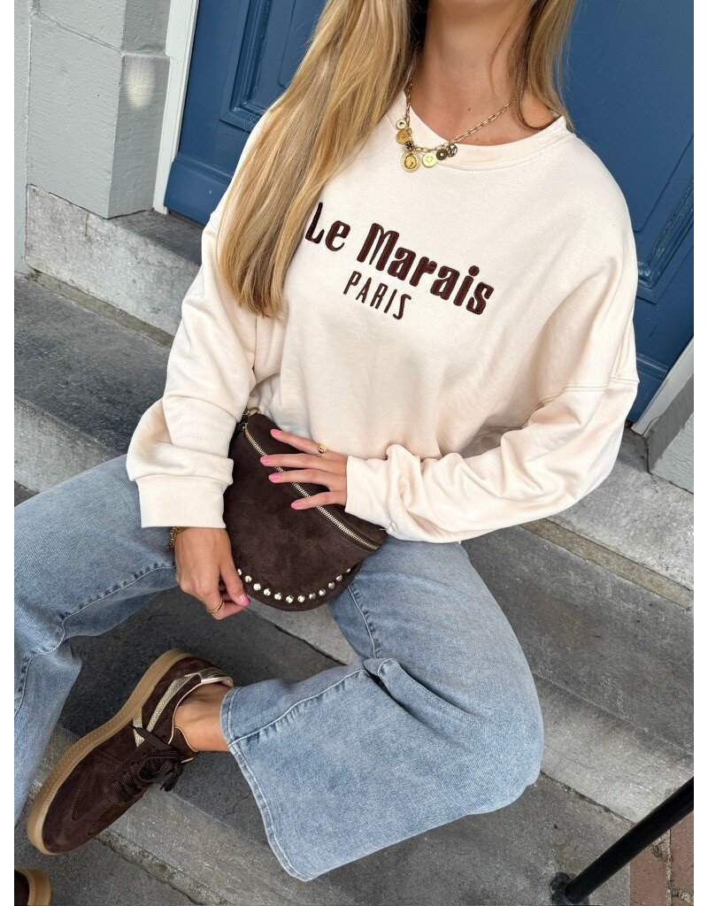 21Jewelz Sweater Le Marais - ecru