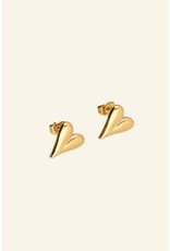 My Jewellery My Jewellery - Hart studs - goud