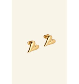 My Jewellery My Jewellery - Hart studs - goud
