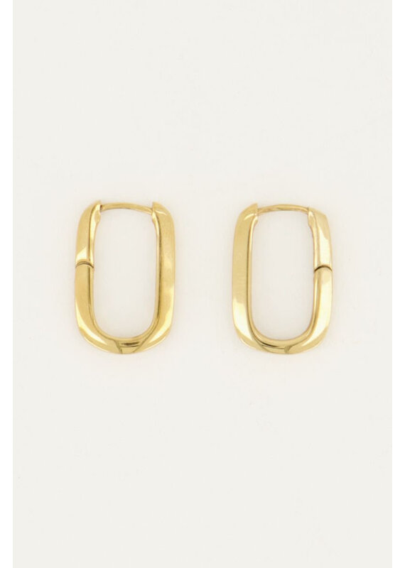 My Jewellery My Jewellery - Oorbellen ovaal groot