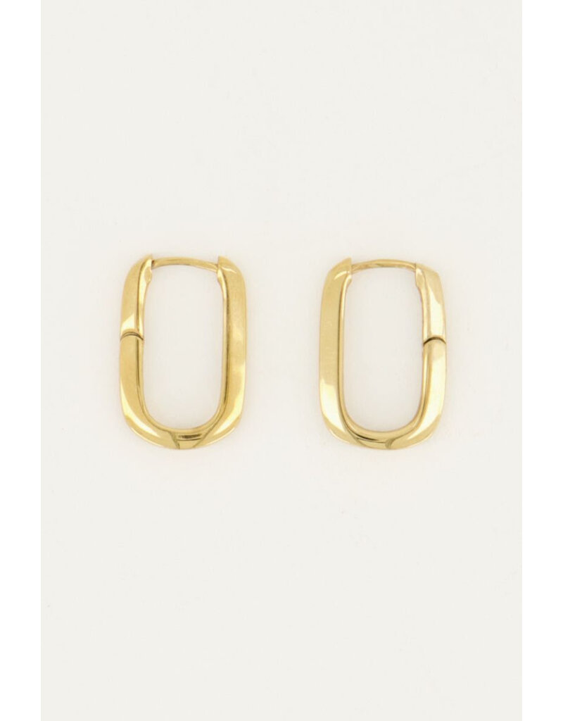 My Jewellery My Jewellery - Oorbellen ovaal groot