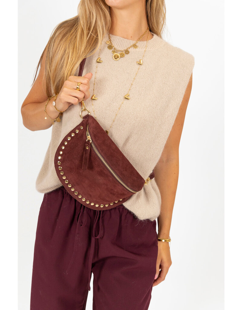 21Jewelz Wollige mouwloze top - beige