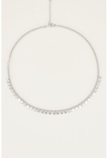 My Jewellery Ketting kleine muntjes zilver