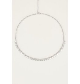 My Jewellery Ketting kleine muntjes zilver