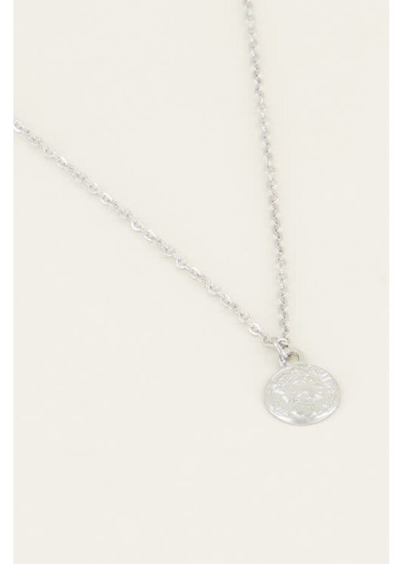 My Jewellery Ketting klein muntje zilver