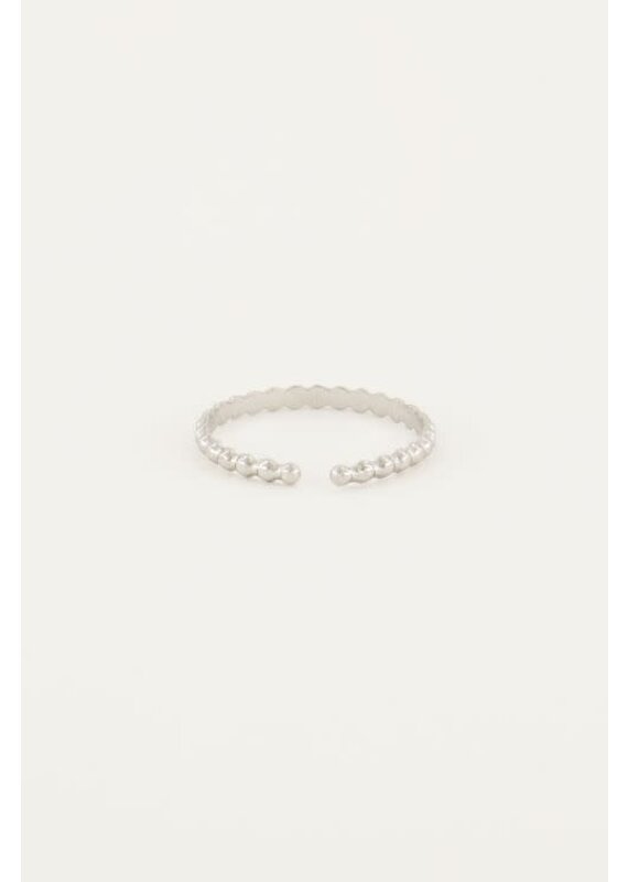 My Jewellery Mix ring bolletjes - zilver