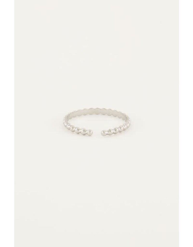 My Jewellery Mix ring bolletjes - zilver