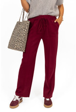 21Jewelz Casual pantalon met strik - bordeaux