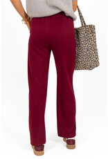 21Jewelz Casual pantalon met strik - bordeaux