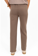 21Jewelz Casual pantalon met strik - donker taupe