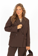 21Jewelz Blazer met dubbele knopen - bruin