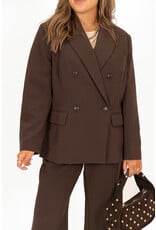 21Jewelz Blazer met dubbele knopen - bruin
