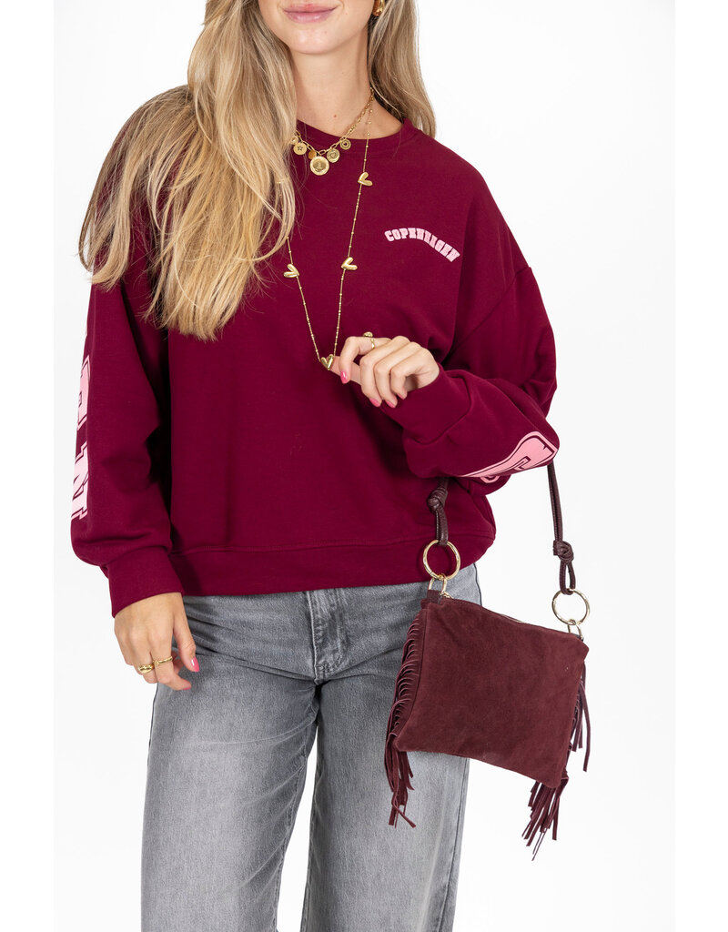 21Jewelz Sweater Copenhagen - bordeaux