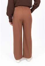 21Jewelz Losvallende pantalon met ceintuur - roest