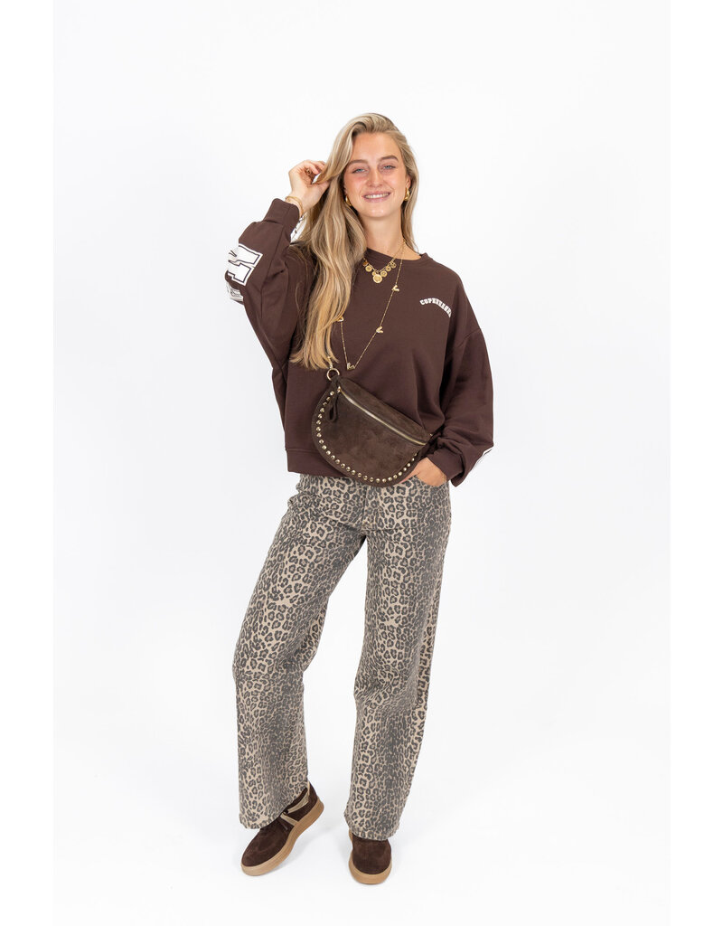 21Jewelz Sweater Copenhagen - choco bruin