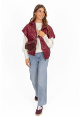 21Jewelz Gewatteerde bodywarmer - bordeaux