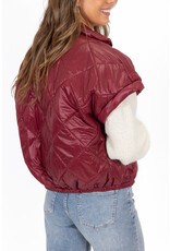 21Jewelz Gewatteerde bodywarmer - bordeaux