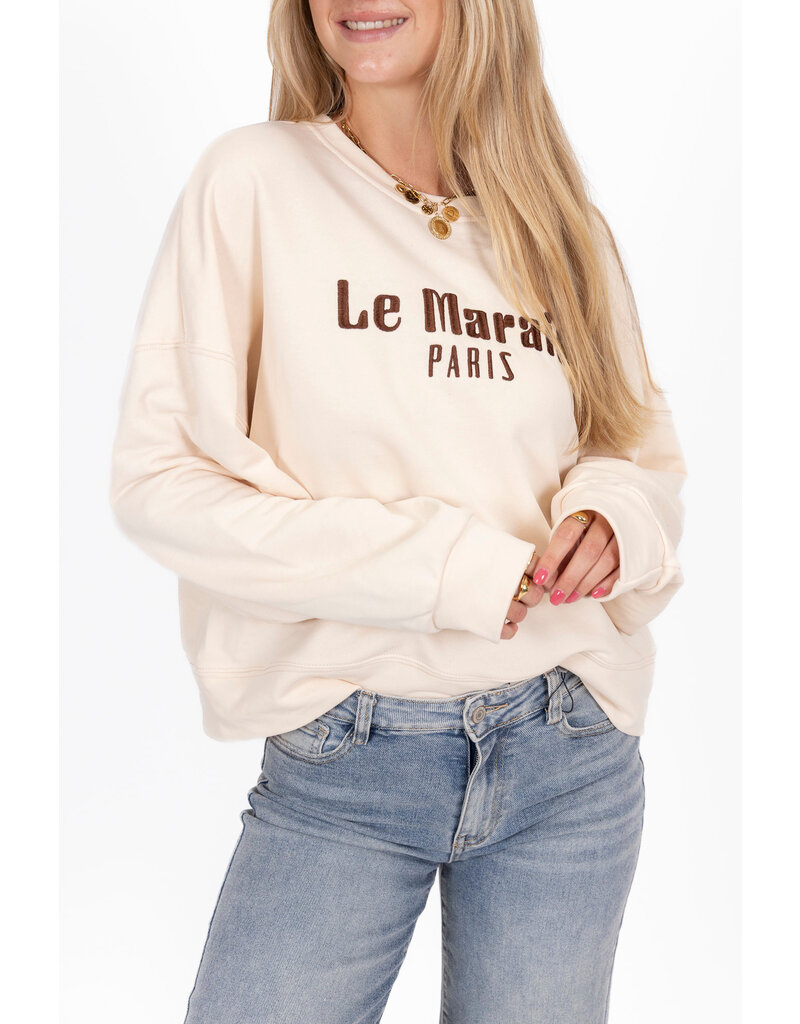 21Jewelz Sweater Le Marais - ecru