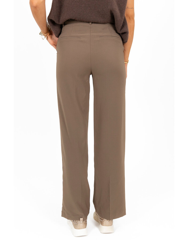 21Jewelz Donker taupe pantalon