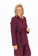 21Jewelz Effen overslag blazer - bordeaux