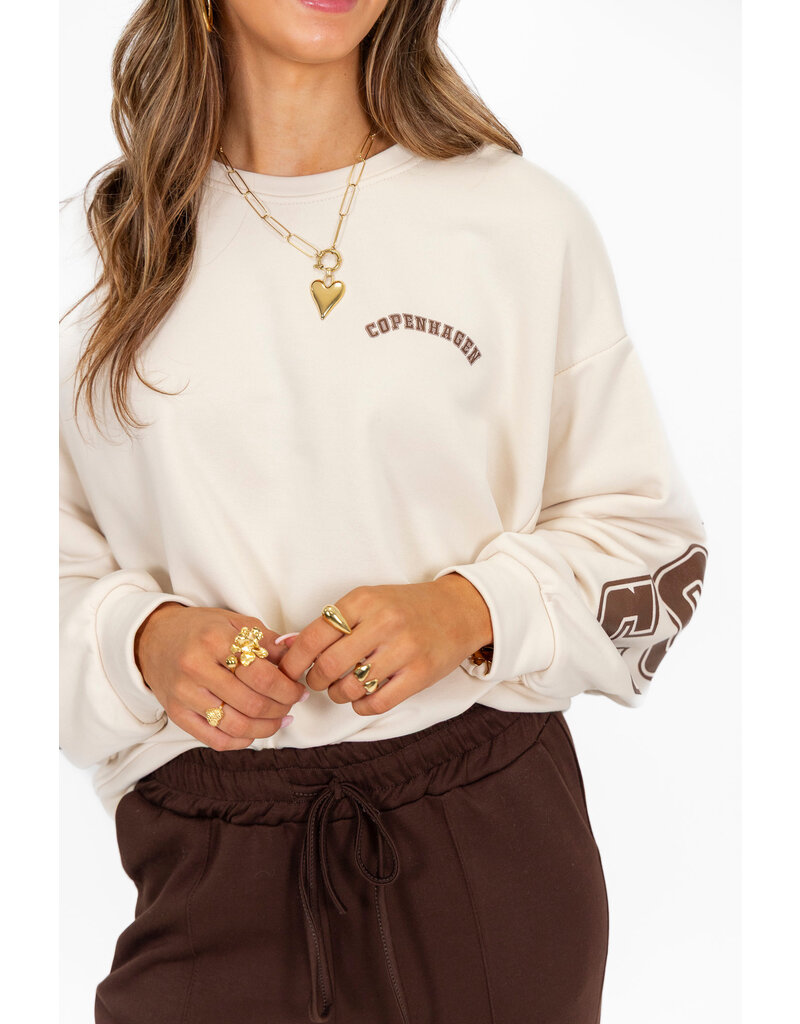 21Jewelz Sweater Copenhagen - ecru