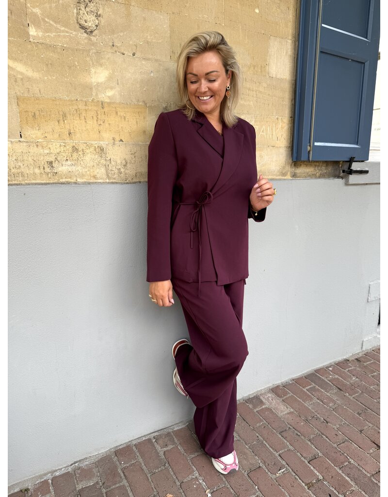 21Jewelz Effen casual jogger - bordeaux