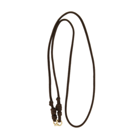 21Jewelz Telefoonkoord - suede donkerbruin