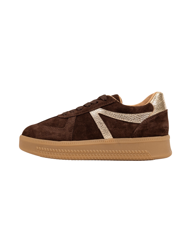 Babouche PRE ORDER Babouche | Liva - dark brown/gold