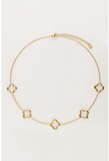 My Jewellery My Jewellery - Ketting met vijf klavers - goud
