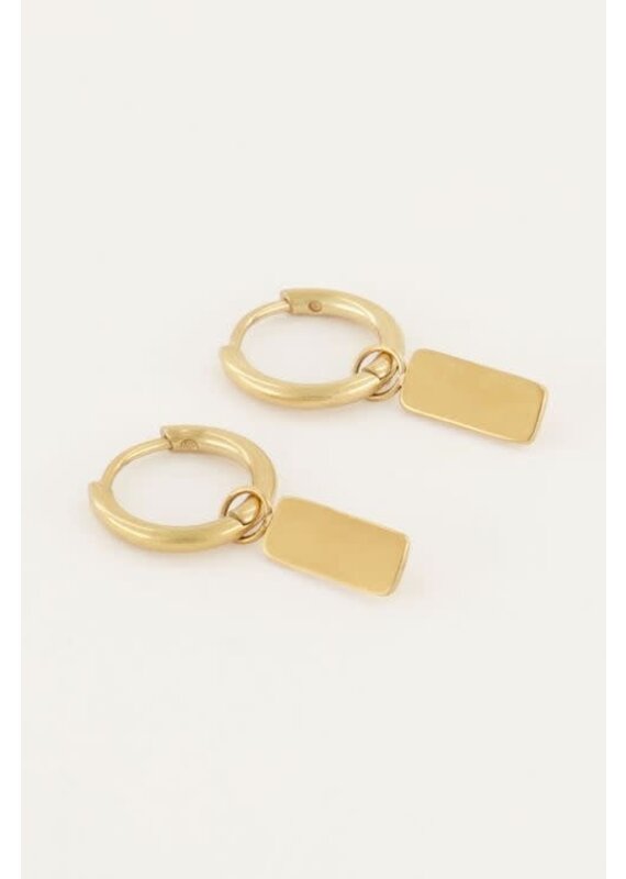My Jewellery My Jewellery | Oorringen rechthoek