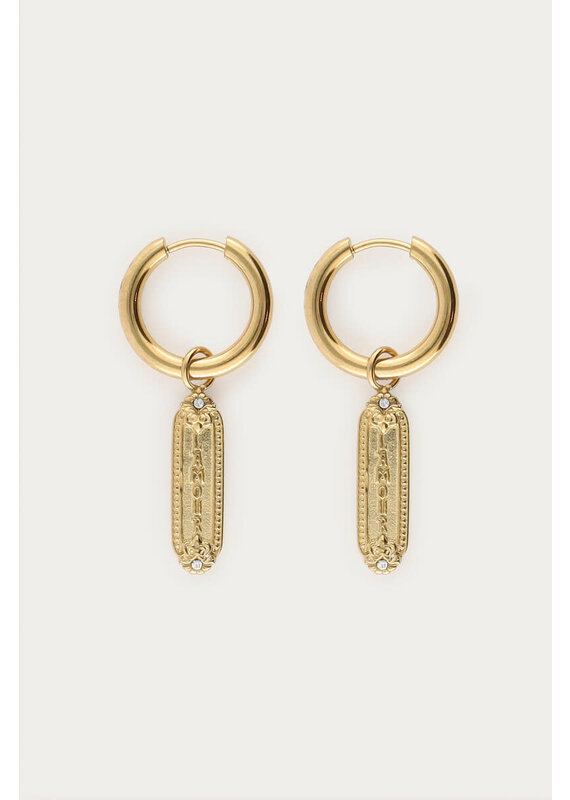 My Jewellery My Jewellery - Mystic oorringen L'amour - goud