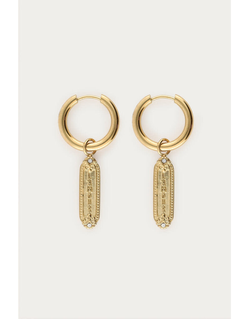 My Jewellery My Jewellery - Mystic oorringen L'amour - goud