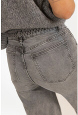21Jewelz Jeans met vlecht - grijs
