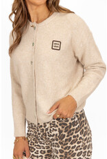 21Jewelz Vestje met love embleem - beige