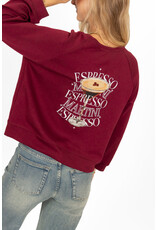 21Jewelz Sweater Espresso Martini - bordeaux