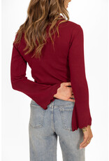 21Jewelz Zigzag longsleeve - bordeaux