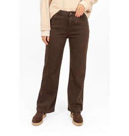 21Jewelz Wide leg jeans - choco bruin
