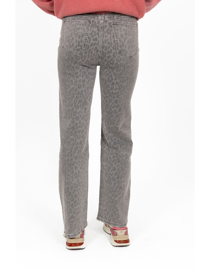 21Jewelz Wide leg jeans - panter grijs