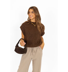 21Jewelz Knitted Spencer - bruin