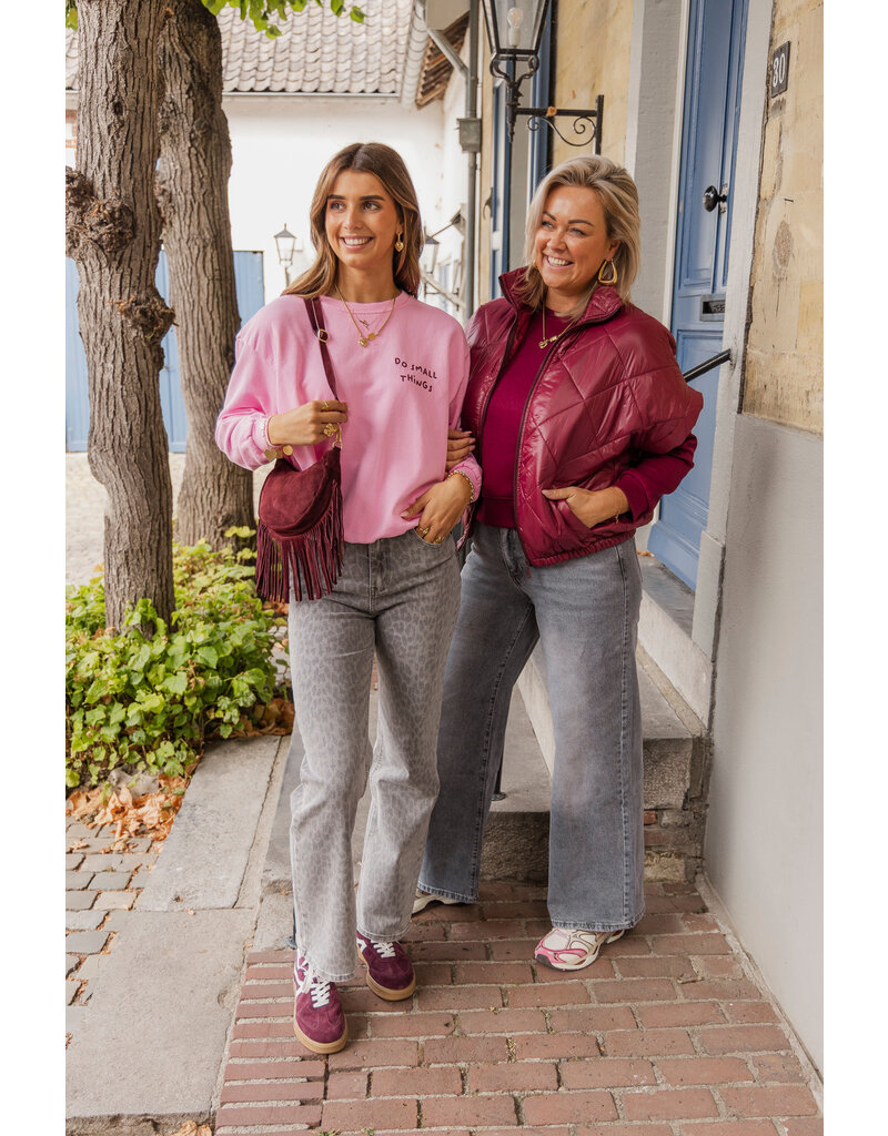 21Jewelz Gewatteerde bodywarmer - bordeaux