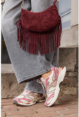 21Jewelz Kleine tas met franjes - bordeaux