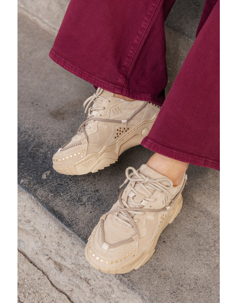 DWRS DWRS | Jupiter studs - beige