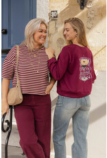 21Jewelz Sweater Espresso Martini - bordeaux