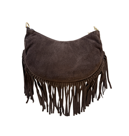 21Jewelz Kleine tas met franjes - bruin