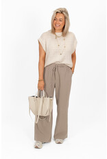 21Jewelz Effen casual jogger - taupe