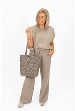 21Jewelz Effen casual jogger - taupe
