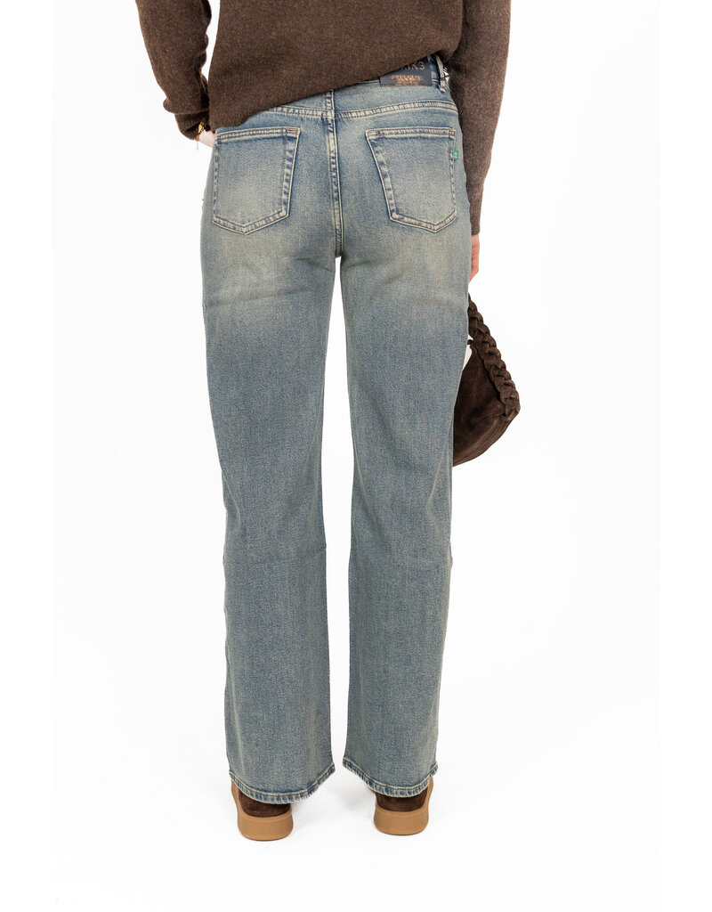 21Jewelz Washed wide leg jeans