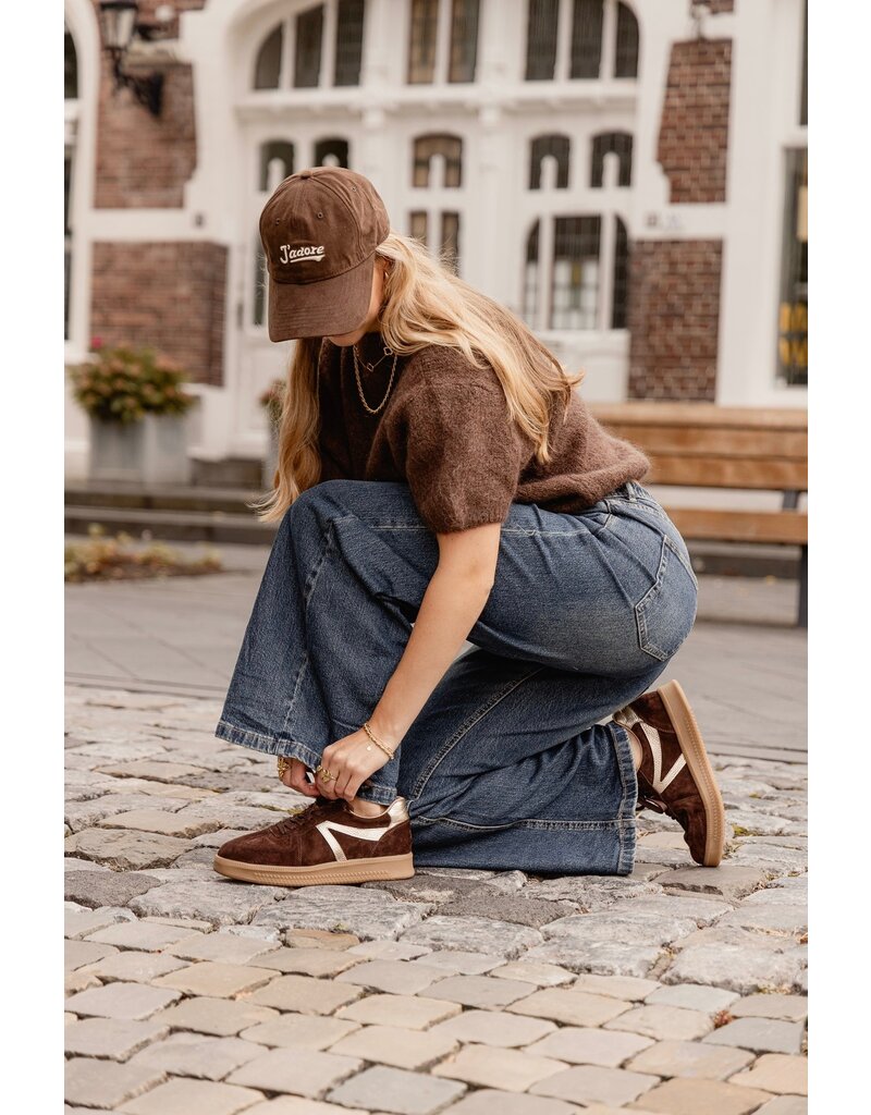 Babouche PRE ORDER Babouche | Liva - dark brown/gold